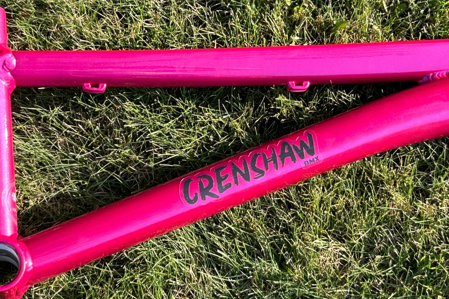 22" CRENSHAW BMX FRAME PINK