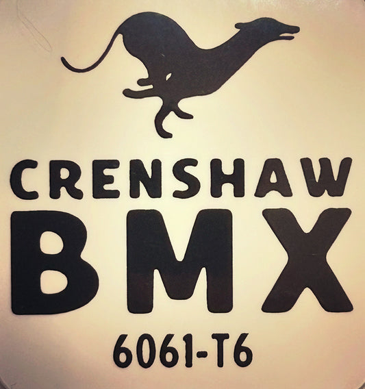 23" CRENSHAW BMX FRAME FLAT BLACK