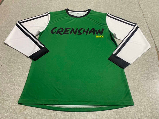 CRENSHAW BMX RACE JERSEY GREEN